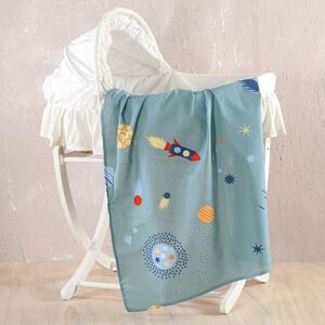 Σεντόνι Λίκνου Επίπεδο (80x110) Rythmos Baby Rocket