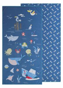 Παιδική Πετσέτα Θαλάσσης Microfiber 2 Όψεων (70x140) Kentia Loft Float 261