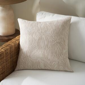 Διακοσμητική Μαξιλαροθήκη (50x50) Gofis Home Delia Natural Ecru 563/05