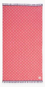 Πετσέτα Θαλάσσης (90x170) Nef-Nef Homeware Sparkle Fringes Coral