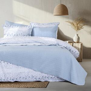 Κουβερλί Υπέρδιπλο (220x240) 2 Όψεων Nima Orion Sky Blue/L.Blue