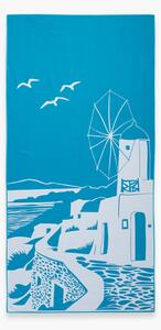 Πετσέτα Θαλάσσης Microfiber (80x160) Nef-Nef Homeware My Island Blue