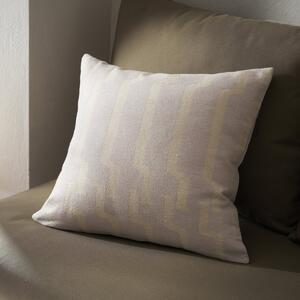 Διακοσμητική Μαξιλαροθήκη (50x50) Gofis Home Clover Silver Grey 558/19