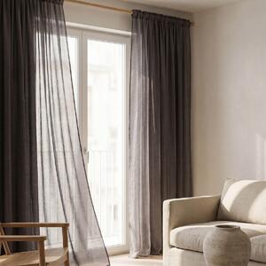 Κουρτίνα (140x270) Με Τρέσα Easy Home Timpani D.Grey