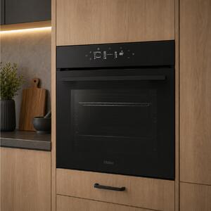 Εντοιχιζόμενος φούρνος Haier Titanium ID Series 4 H6 ID46G5YTB με Wi-Fi, Bluetooth, χωρητικότητα 78L και ενεργειακή κλάση A++