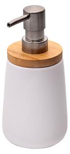 Dispenser Μπάνιου 360ml Estia Bamboo White 02-4569