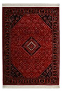 Χαλί (200x290) Royal Carpet Afgan 306A D.Red Black