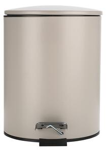 Κάδος Απορριμμάτων Μπάνιου (Φ20x28) Homely 5lt Classic Taupe Matt 02-5580