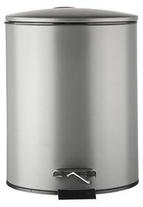 Κάδος Απορριμμάτων Μπάνιου (Φ20x28) Homely 5lt Classic Grey Matt 02-3753