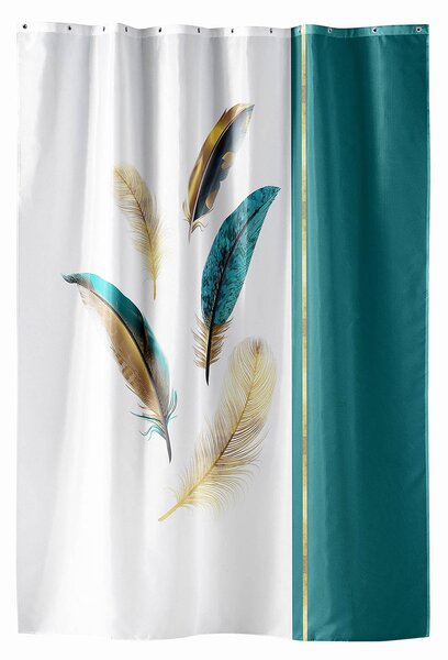 Κουρτίνα Μπάνιου (180x200) Με Κρίκους L-C Plumis 1802140