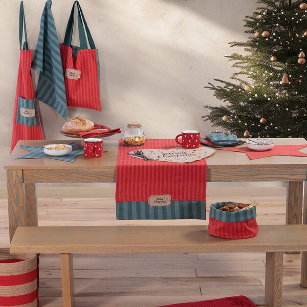 Χριστουγεννιάτικη Τραβέρσα (45x150) Nef-Nef Homeware Straight To Christmas
