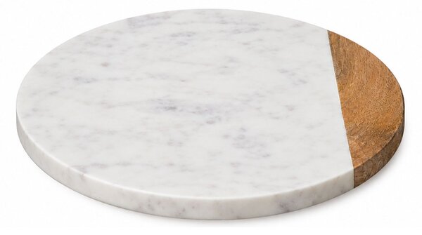 Περιστρεφόμενο Πλατώ Σερβιρίσματος (Φ30) S-D Marble White 173704A