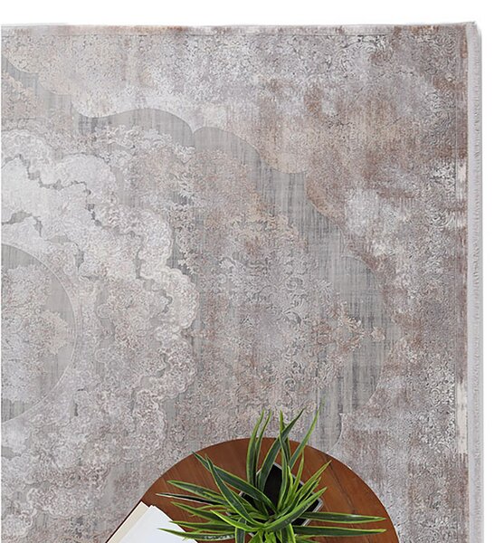 Χαλί (160x230) Royal Carpet Bamboo Silk 6864A L.Grey/D.Beige