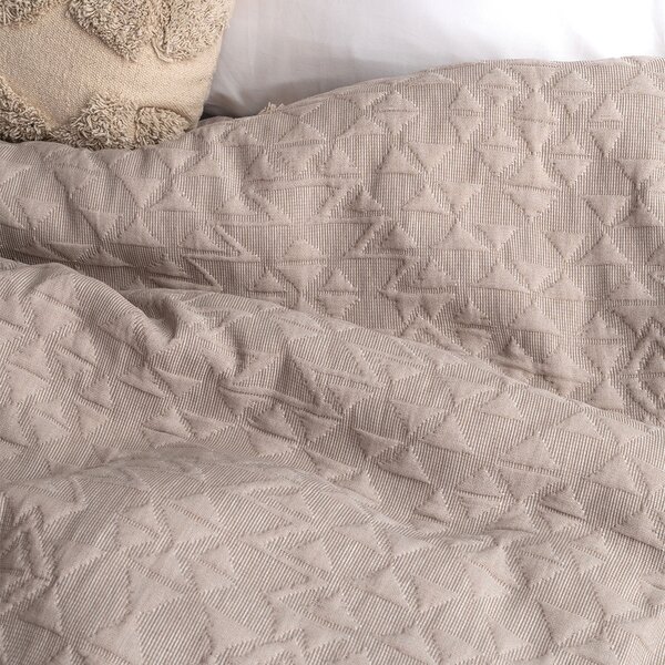 Κουβερτόριο Μονό (170x260) Palamaiki Inez Beige