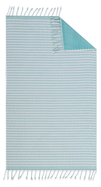 Παιδική Πετσέτα Θαλάσσης - Παρεό (70x120) Nef-Nef Homeware Sweet Line Aqua