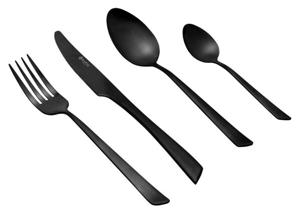 Μαχαιροπίρουνα (Σετ 24τμχ) Estia Edge Black 01-29173