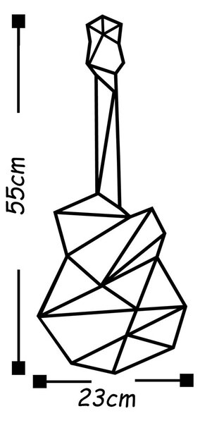Διακοσμητικό Τοίχου (23x55) A-G Guitar 891TNL1581