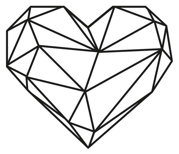 Διακοσμητικό Τοίχου (47x40) A-G Heart 891TNL1170