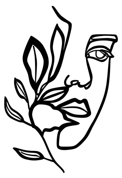 Διακοσμητικό Τοίχου (46x56) A-G Woman Face 575TNL1130
