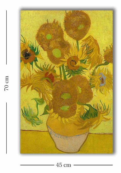 Πίνακας (45x70) A-G Vase With Twelve Sunflowers Van Gogh 978VNC1123
