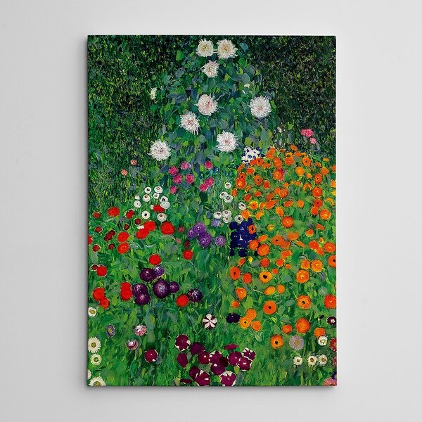 Πίνακας (70x100) A-G Flower Garden Gustav Klimt 684GST1144