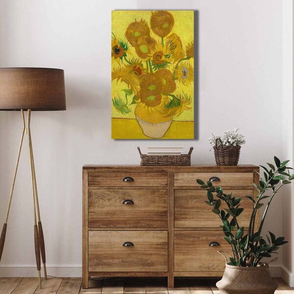 Πίνακας (45x70) A-G Vase With Twelve Sunflowers Van Gogh 978VNC1123