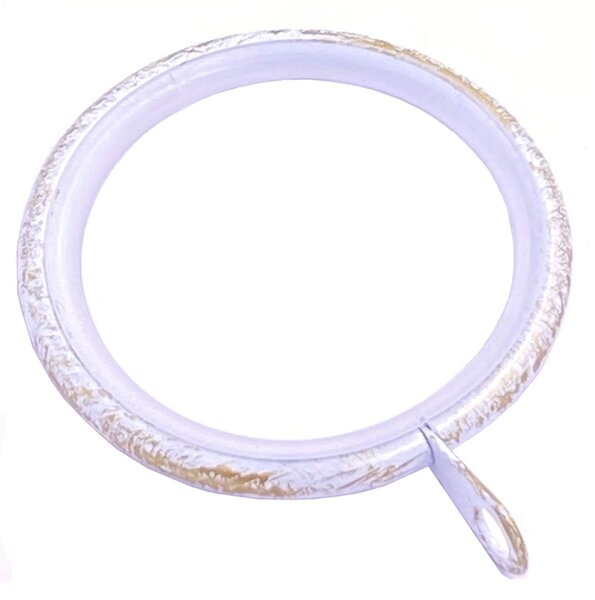 Κρίκοι Κουρτίνας 10τμχ (Φ28) Grace White-Gold 520283