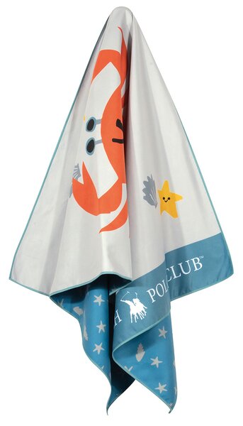 Παιδική Πετσέτα Θαλάσσης Microfiber 2 Όψεων (70x140) Greenwich Polo Club Junior 4080