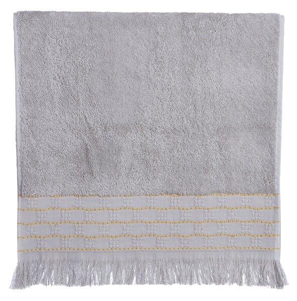Πετσέτα Χεριών (30x50) Nef-Nef Homeware Quantro Grey 500gsm