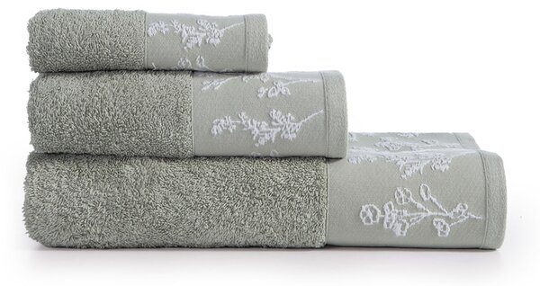 Πετσέτα Χεριών (30x50) Nef-Nef Homeware Claris Green 500gsm