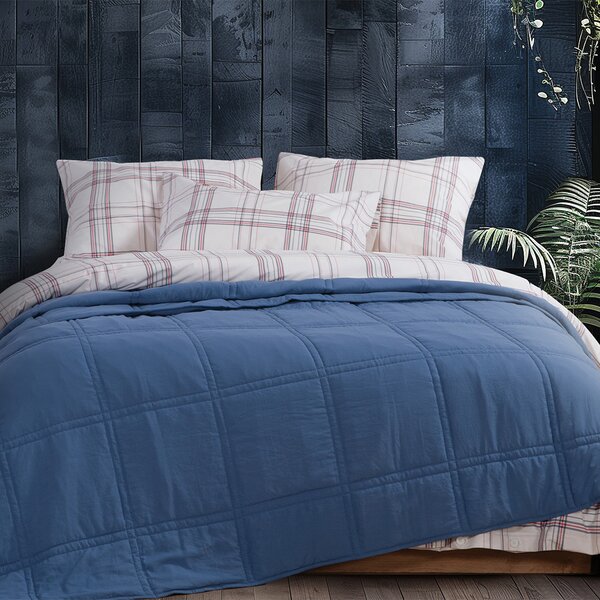 Κουβερλί Υπέρδιπλο (230x240) Nautica By Nef-Nef Homeware Nau Navy