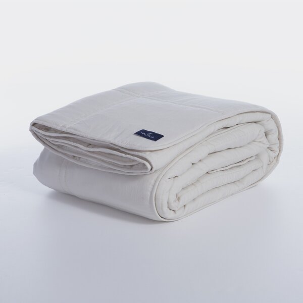 Κουβερλί Υπέρδιπλο (230x240) Nautica By Nef-Nef Homeware Nau Navy Off White
