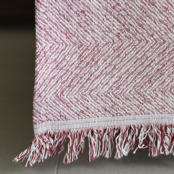 Ριχτάρι Πολυθρόνας (180x180) Ravelia Pesce Bordeaux