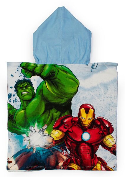 Παιδικό Πόντσο (50x100) Dimcol Avengers 40 Ice Blue