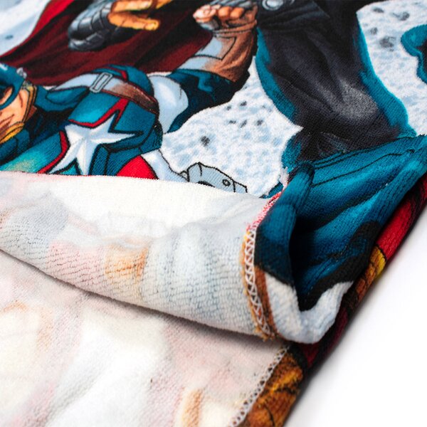 Παιδικό Πόντσο (50x100) Dimcol Avengers 40 Ice Blue