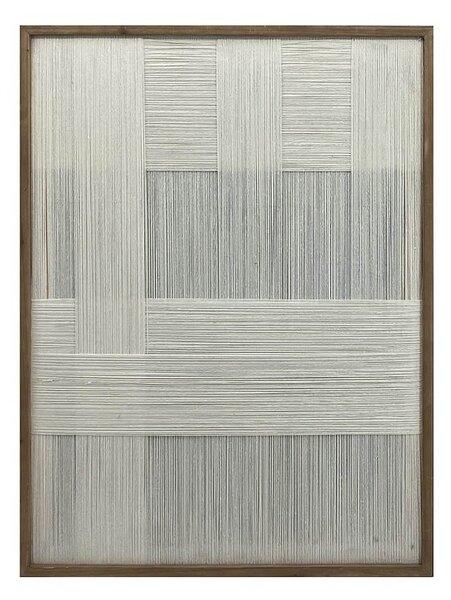 Πίνακας Με Κορνίζα (60x80) Espiel Μπεζ/Γκρι NIM109