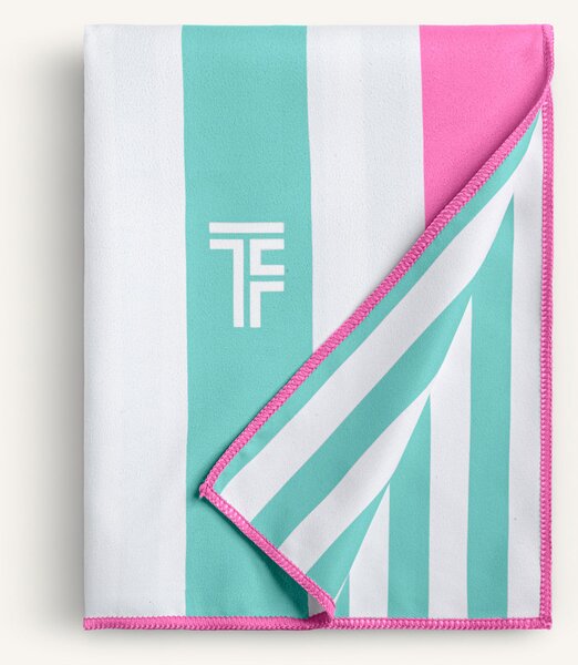 Πετσέτα Θαλάσσης Microfiber 2 Όψεων + Νεσεσέρ Παραλίας (2τμχ) Feel & Touch Med 06