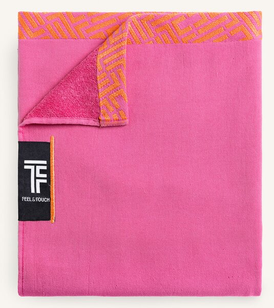 Πετσέτα Θαλάσσης (90x180) Feel & Touch Sunny Fuchsia