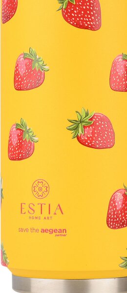 Ποτήρι Θερμός 500ml Estia Save The Aegean Berry Bright 01-31190