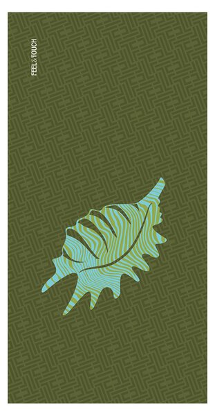 Πετσέτα Θαλάσσης 2 Όψεων (80x160) Feel & Touch Printed 06