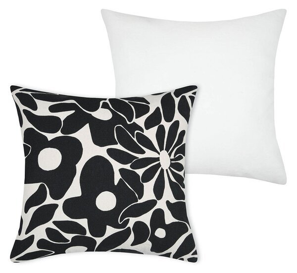 Διακοσμητική Μαξιλαροθήκη 2 Όψεων (40x40) S-F Ziggy Black C0D191001H