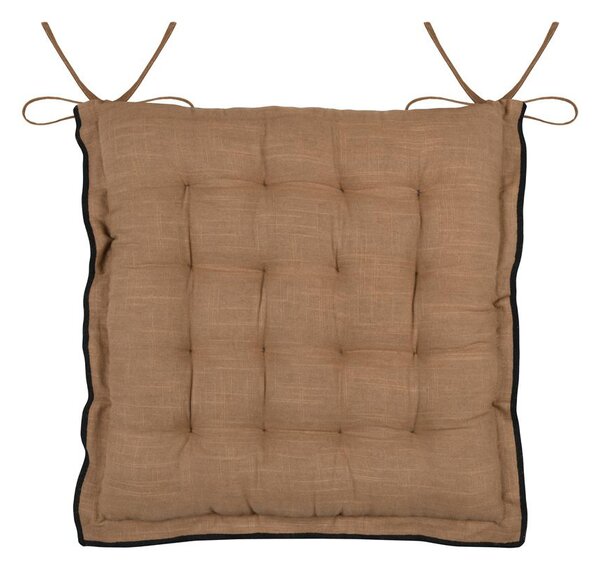 Μαξιλάρι Καρέκλας 2 Όψεων (38x38+4) S-F Helios Camel CUD092008GAL