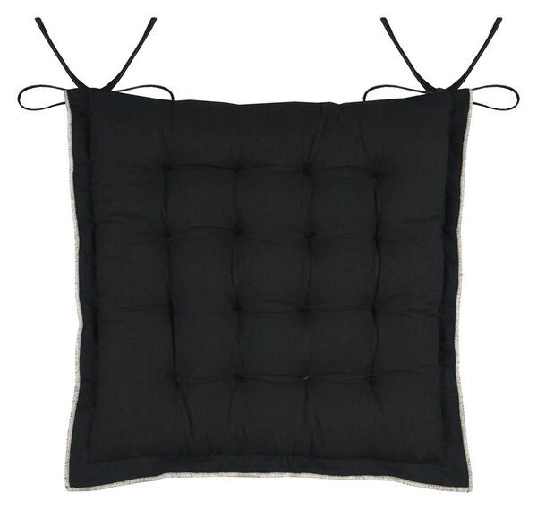 Μαξιλάρι Καρέκλας 2 Όψεων (38x38+4) S-F Helios Black CUD092006GAL