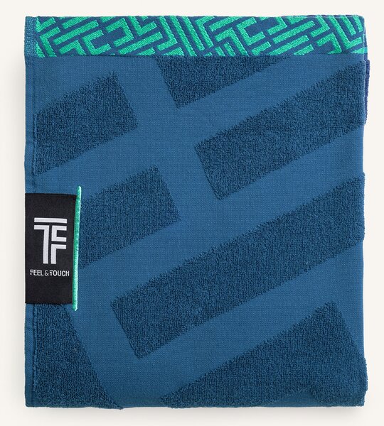 Πετσέτα Θαλάσσης (90x180) Feel & Touch Fresh Cobalt