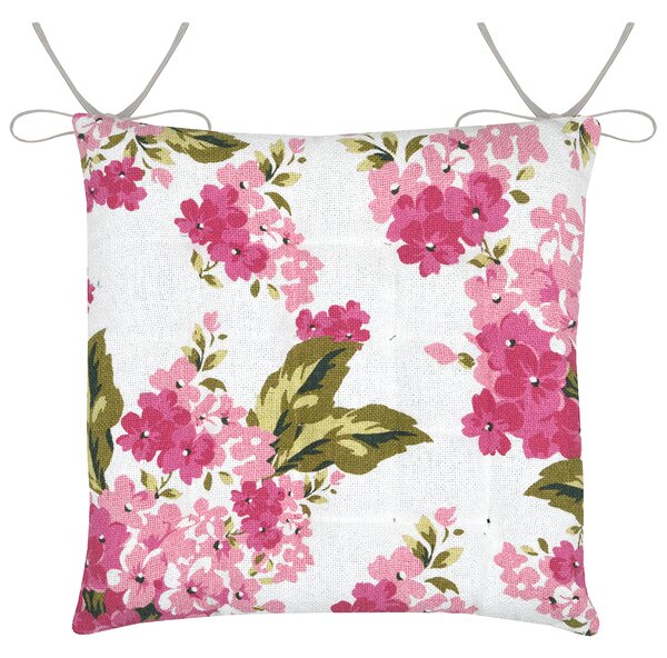 Μαξιλάρι Καρέκλας 2 Όψεων (38x38+4) S-F Printemps Rose CUD770001GAL