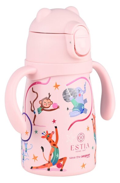 Παγούρι - Θερμός 300ml Με Καλαμάκι Estia Save The Aegean Wild Stunts 01-33194