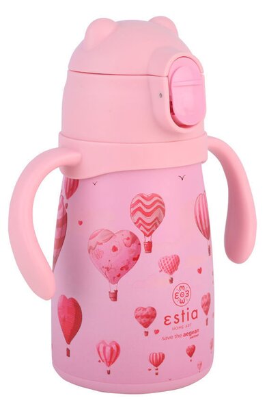 Παγούρι - Θερμός 300ml Με Καλαμάκι Estia Save The Aegean Love Ascend 01-33231