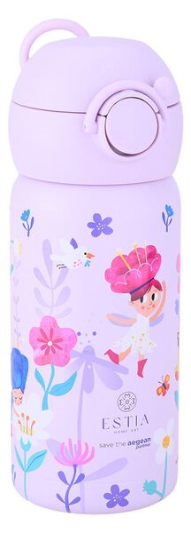 Παγούρι - Θερμός 350ml Με Καλαμάκι Estia Save The Aegean Fairy Tales 01-34177