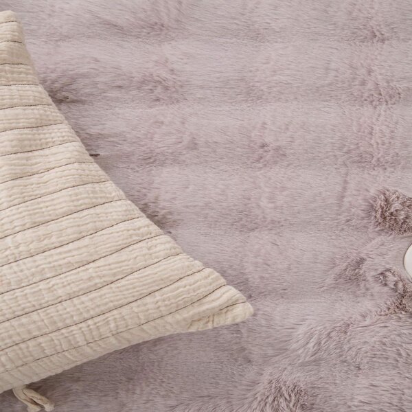 Χαλί Διαδρόμου Γούνινο (67x140) Royal Carpet Bunny Bubble D.Beige