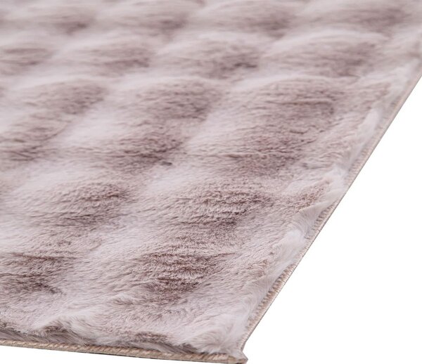 Χαλί Διαδρόμου Γούνινο (67x140) Royal Carpet Bunny Bubble D.Beige